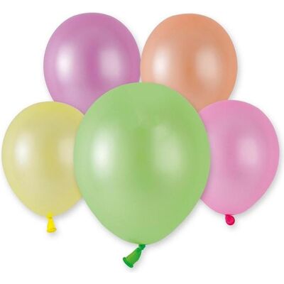 Arpex Pastellfarbene fluoreszierende Luftballons 12,5 cm 100 Stk (100x) Arpex Pastellfarbene fluoreszierende Luftballons 12,5 cm 100 Stk (100x)