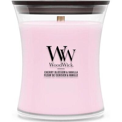 WoodWick, Duftkerzen, Cherry Blossom & Vanilla medium Jar WoodWick, Duftkerzen, Cherry Blossom & Vanilla medium Jar