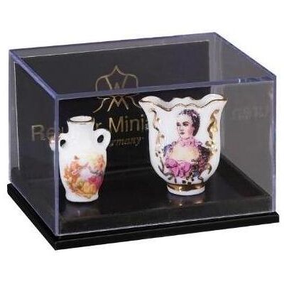 Reutter, Miniaturen, Vasenduo Barock Reutter, Miniaturen, Vasenduo Barock