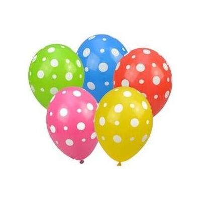 Arpex Luftballons mit Sternenmuster, 28 cm, 5 Stück (5x) Arpex Luftballons mit Sternenmuster, 28 cm, 5 Stück (5x)