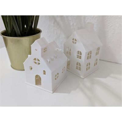 Hanah Home, Osterdeko, House Decorative Object Set 3 Pieces (3x) Hanah Home, Osterdeko, House Decorative Object Set 3 Pieces (3x)