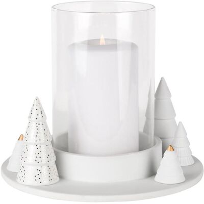 Räder, Kerzenständer, Kerzenständer aus Tannenbäumen Räder, Kerzenständer, Kerzenständer aus Tannenbäumen