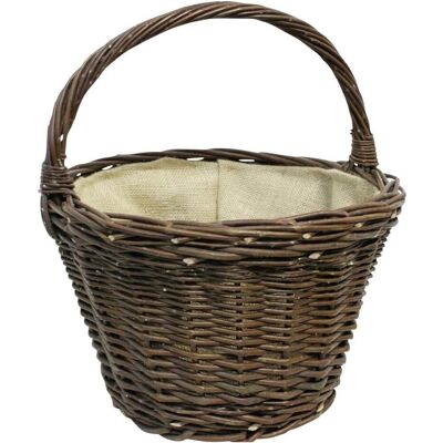 Siena Garden, Zubehör Kerzen + Kamin, Weidenkorb S, Ø 40x27 cm Siena Garden, Zubehör Kerzen + Kamin, Weidenkorb S, Ø 40x27 cm