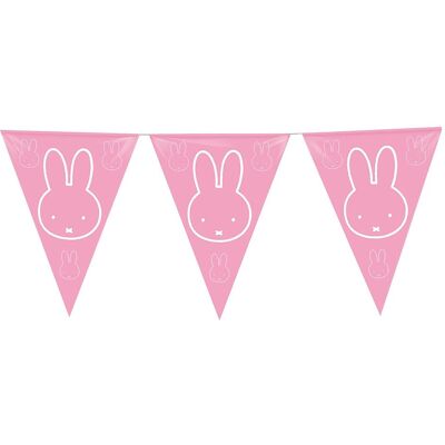 Jep-Party Nijntje Pink 10m Flaggenkette - Partydekoration Jep-Party Nijntje Pink 10m Flaggenkette - Partydekoration