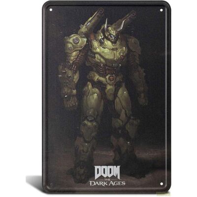 Dpi Merchandising, Wandschild, DOOM: The Dark Ages Metal Sign ""Atlan"" (20.10 x 30 cm) Dpi Merchandising, Wandschild, DOOM: The Dark Ages Metal Sign ""Atlan"" (20.10 x 30 cm)