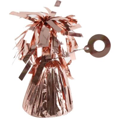 Amscan 991365-199 - Ballongewicht Folie Roségold, 170 g (1x) Amscan 991365-199 - Ballongewicht Folie Roségold, 170 g (1x)
