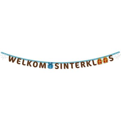 Globos Europe Sinterklaas Buchstabengirlande – 2 m Globos Europe Sinterklaas Buchstabengirlande – 2 m