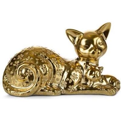 Eurofirany, Deko Figuren + Skulpturen, C/KITY/FIG/02 22X9X14 GOLD Eurofirany, Deko Figuren + Skulpturen, C/KITY/FIG/02 22X9X14 GOLD