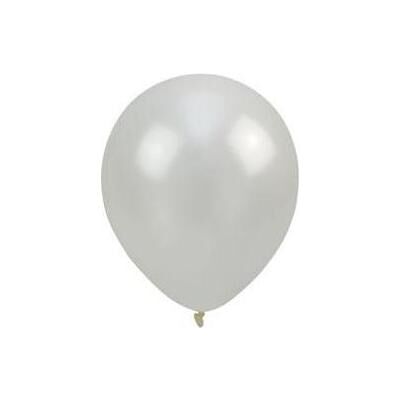 Arpex Metallisierte weisse Luftballons 30 cm 100 Stück (100x) Arpex Metallisierte weisse Luftballons 30 cm 100 Stück (100x)