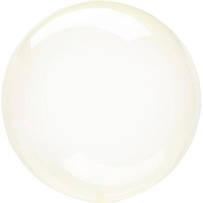 Amscan FB Clearz Crystal gelb transparent (1x) Amscan FB Clearz Crystal gelb transparent (1x)