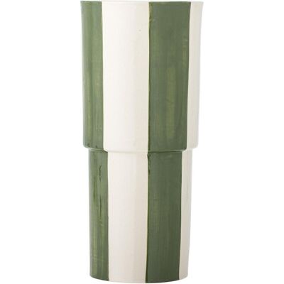 Bloomingville, Vase, - Floki Vase - Green - Stoneware Bloomingville, Vase, - Floki Vase - Green - Stoneware
