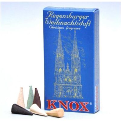 Knox, Räucherstäbchen, Regensburger Weihnachtsduft - 24 Stk. gemischt Knox, Räucherstäbchen, Regensburger Weihnachtsduft - 24 Stk. gemischt