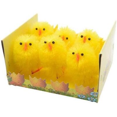 Kaemingk, Osterdeko, Osthuhn Chenille (6 Stück) (6x) Kaemingk, Osterdeko, Osthuhn Chenille (6 Stück) (6x)