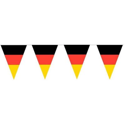 Festartikel Müller Wimpelkette Deutschland 10 Meter (1 Stk.) Festartikel Müller Wimpelkette Deutschland 10 Meter (1 Stk.)