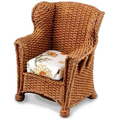Reutter, Miniaturen, 001.812/0 - Rattansessel, Miniatur Reutter, Miniaturen, 001.812/0 - Rattansessel, Miniatur