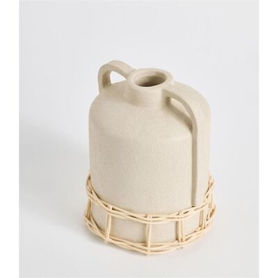 Hanah Home, Vase, Handle Terracota Vase (1x) Hanah Home, Vase, Handle Terracota Vase (1x)