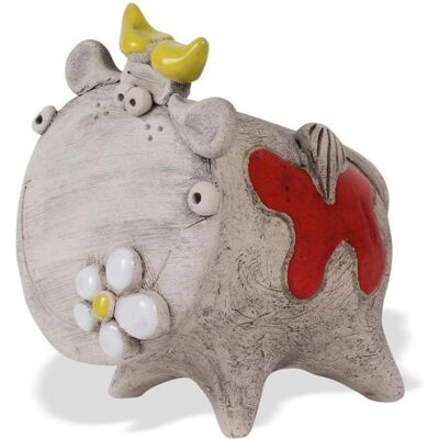 Seyko Geschenke, Spardose, 220102 - Spardose Kuh Frieda, rot, 11 cm Seyko Geschenke, Spardose, 220102 - Spardose Kuh Frieda, rot, 11 cm