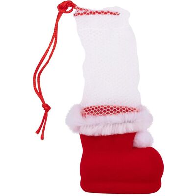 Idena, Weihnachtsdeko, Nikolausstiefel rot beflockt 3,2x5,7x5cm Idena, Weihnachtsdeko, Nikolausstiefel rot beflockt 3,2x5,7x5cm