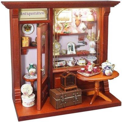Reutter, Miniaturen, 102.795/0 - M.W. - Antiquitätenladen mit Beleuchtung - Terrassenladen Serie 794 Reutter, Miniaturen, 102.795/0 - M.W. - Antiquitätenladen mit Beleuchtung - Terrassenladen Serie 794