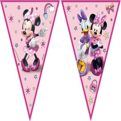 GoDan Girlande mit Minnie Junior-Flaggen (1 Stk.) GoDan Girlande mit Minnie Junior-Flaggen (1 Stk.)