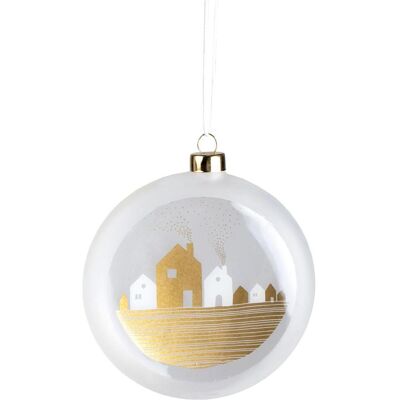 Räder, Christbaumschmuck, Frostmedaillon Stadt Räder, Christbaumschmuck, Frostmedaillon Stadt