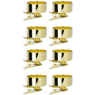 Riffelmacher, Kerzenständer, Teelichthalter Metall gold Riffelmacher, Kerzenständer, Teelichthalter Metall gold