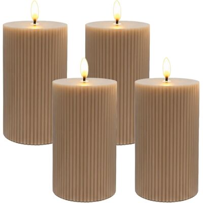 Relaxdays, LED Kerzen, 4x LED-Kerzen (4x) Relaxdays, LED Kerzen, 4x LED-Kerzen (4x)