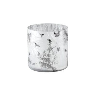Windlicht, Ptmd Teelichthalter Winty Weiss Xl 15 Cm Windlicht, Ptmd Teelichthalter Winty Weiss Xl 15 Cm