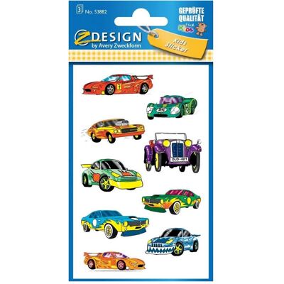 Z-Design Aufkleber coole Autos - 3 Blätter Dekorative Autosticker Z-Design Aufkleber coole Autos - 3 Blätter Dekorative Autosticker