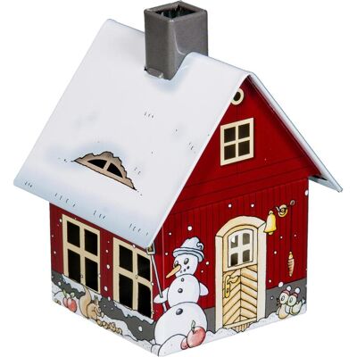 Crottendorfer, Zubehör Raumduft, 2207 - Räucherhäuschen aus Metall "Wintermotiv", 98 mm Crottendorfer, Zubehör Raumduft, 2207 - Räucherhäuschen aus Metall "Wintermotiv", 98 mm