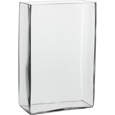 Mica Decorations, Vase, Britt Vase - L20 x B10 x H30 cm - Quadratisch - Transparent (6 l) Mica Decorations, Vase, Britt Vase - L20 x B10 x H30 cm - Quadratisch - Transparent (6 l)