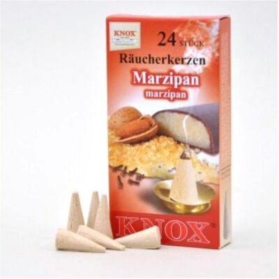 Knox, Räucherstäbchen, Räucherkerzen - Marzipan 24 Stk., Kegel Knox, Räucherstäbchen, Räucherkerzen - Marzipan 24 Stk., Kegel