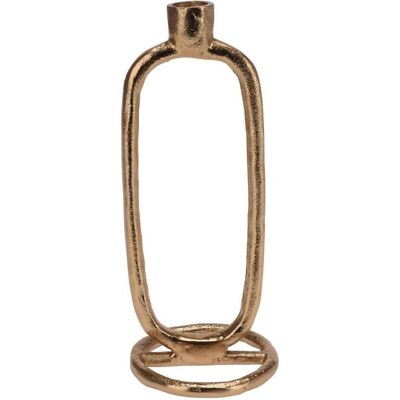 Home&Styling, Kerzenständer, Orion Deko-Kerzenhalter – Aluminium – 24 cm – Gold Home&Styling, Kerzenständer, Orion Deko-Kerzenhalter – Aluminium – 24 cm – Gold