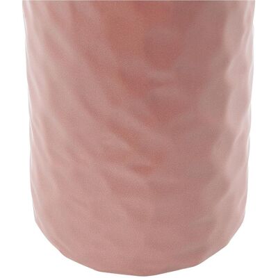 Beliani Blumenvasen DRAMA - Handgefertigt Keramik, 24 cm, Pastellrosa - Blumenvasen Beliani Blumenvasen DRAMA - Handgefertigt Keramik, 24 cm, Pastellrosa - Blumenvasen