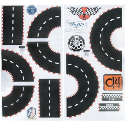 Paladone Products, Wandtattoo, Hot Wheels Wall Decals (14.70 x 0.50 cm) Paladone Products, Wandtattoo, Hot Wheels Wall Decals (14.70 x 0.50 cm)