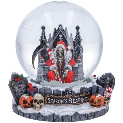 Nemesis Now, Schneekugel, Nemesis - Silent Nightmares - Seasons Reaping Snow Globe Nemesis Now, Schneekugel, Nemesis - Silent Nightmares - Seasons Reaping Snow Globe