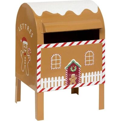 Atmosphera, Christbaumschmuck, Skrzynka na listy świąteczna Gingerbread 34x16x20,5 cm Atmosphera, Christbaumschmuck, Skrzynka na listy świąteczna Gingerbread 34x16x20,5 cm