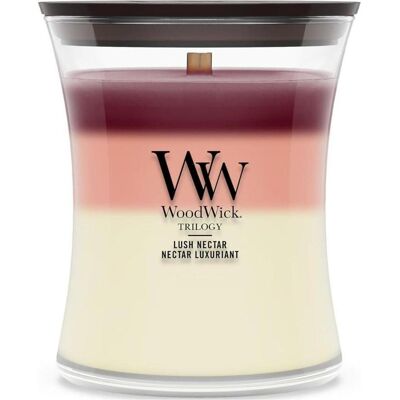 WoodWick, Duftkerzen, Lush Nectar Trilogy medium Jar WoodWick, Duftkerzen, Lush Nectar Trilogy medium Jar