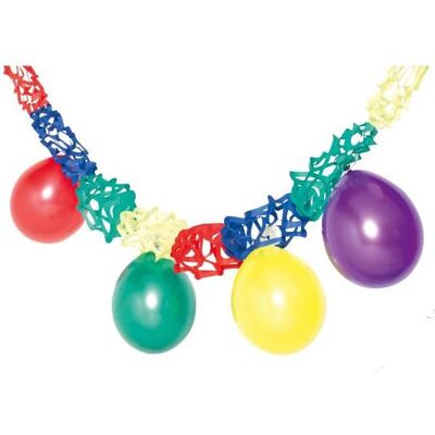 Riethmüller Deko-Set Girlande mit Ballons Latex / Papier 27,9 (5x) Riethmüller Deko-Set Girlande mit Ballons Latex / Papier 27,9 (5x)