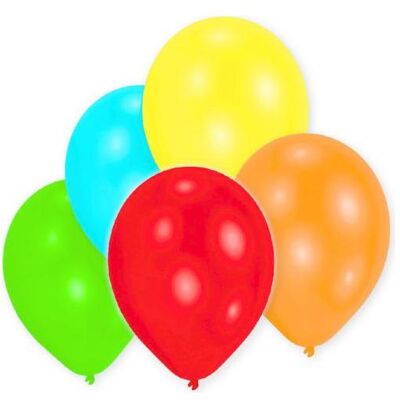 Amscan 25 Latexballons Standard sortiert 27,5 cm / 11' (25x) Amscan 25 Latexballons Standard sortiert 27,5 cm / 11' (25x)
