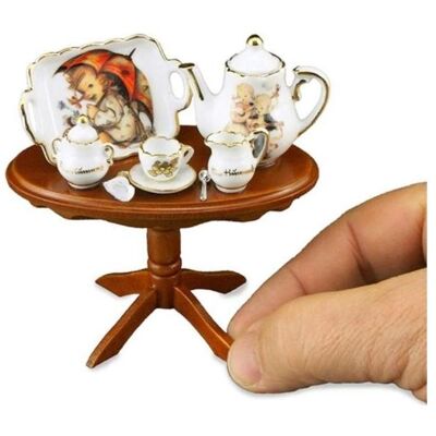 Reutter, Miniaturen, 024.821/0 - Tisch Hummel "Kaffeestunde", Miniatur Reutter, Miniaturen, 024.821/0 - Tisch Hummel "Kaffeestunde", Miniatur