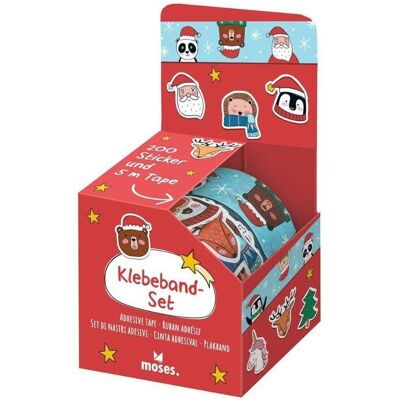 Moses, Sticker, Aufkleber auf Rolle - Weihnachten (200 Sticker) Moses, Sticker, Aufkleber auf Rolle - Weihnachten (200 Sticker)