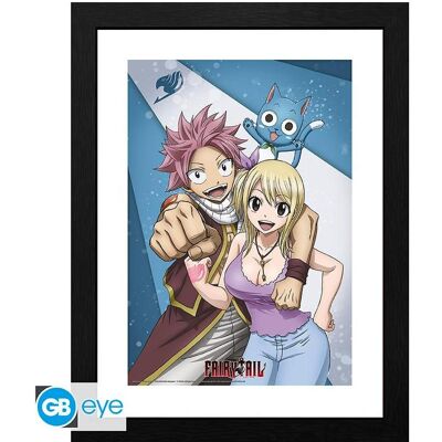GB Eye, Bilder, Fairy Tail Framed Print: Natsu & Lucy (30x40) (35 x 45 cm) GB Eye, Bilder, Fairy Tail Framed Print: Natsu & Lucy (30x40) (35 x 45 cm)