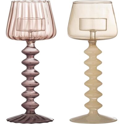 Creative Collection, Kerzenständer, - Daze Votive - Rose - Glass Creative Collection, Kerzenständer, - Daze Votive - Rose - Glass