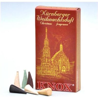 Knox, Räucherstäbchen, Nürnberger Weihnachtsduft - 24 Stk. gemischt Knox, Räucherstäbchen, Nürnberger Weihnachtsduft - 24 Stk. gemischt