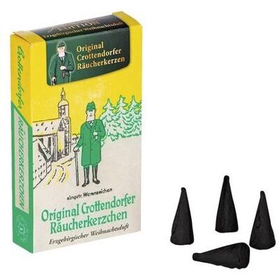 Crottendorfer, Räucherstäbchen, 1802 - Erzgebirgischer Weihnachtsduft, 24 Stück Crottendorfer, Räucherstäbchen, 1802 - Erzgebirgischer Weihnachtsduft, 24 Stück