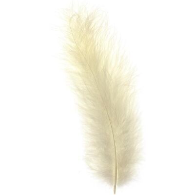 Glorex, Naturmaterialien, Marabufedern ca. 15St creme Glorex, Naturmaterialien, Marabufedern ca. 15St creme