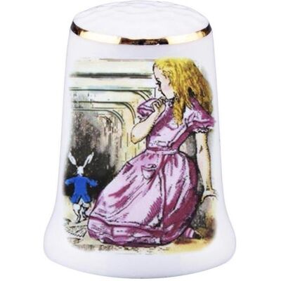 Reutter, Miniaturen, M.W. - Fingerhut Alice v. Alice im Wunderland Reutter, Miniaturen, M.W. - Fingerhut Alice v. Alice im Wunderland