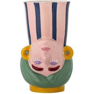 Bloomingville, Vase, - Miss Jody Vase - Rose - Steingut (1x) Bloomingville, Vase, - Miss Jody Vase - Rose - Steingut (1x)