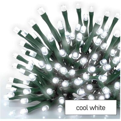 Emos, Lichterkette, LED vánoční rampouchy, 10 m, venkovní i vnitřní, studená bílá, programy (10 m) Emos, Lichterkette, LED vánoční rampouchy, 10 m, venkovní i vnitřní, studená bílá, programy (10 m)